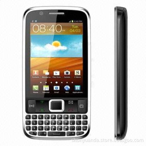 Qwerty Mobile Phone with 2.4-inch Large Screen, Wi-Fi and TV